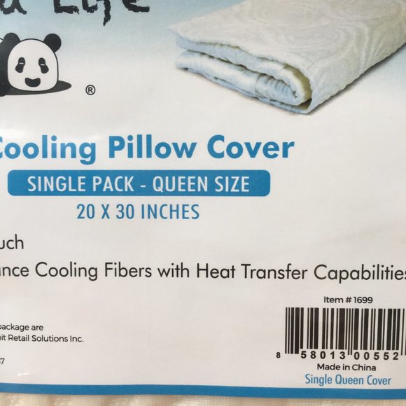 panda cooling pillow case